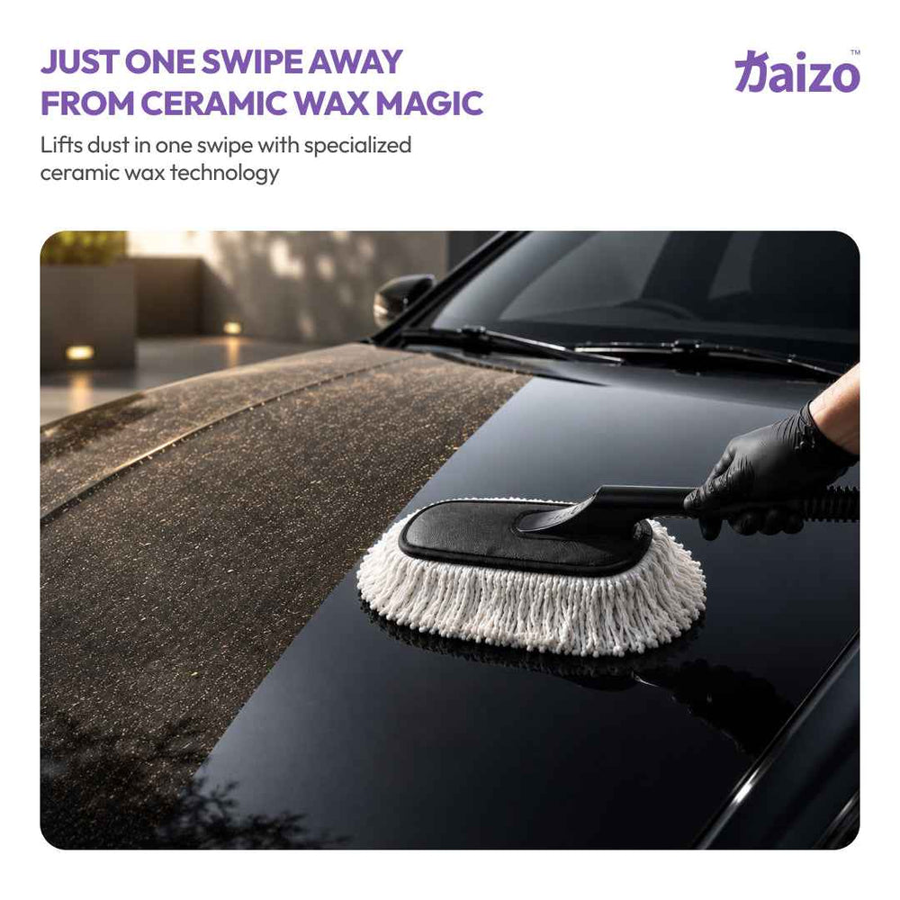 Kaizo MOFU - Car Duster - Lint-Free & Scratch-Free Car Cleaner Brush