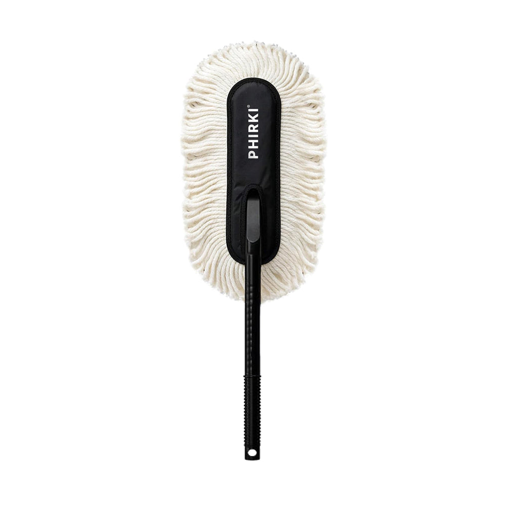 Phirki Car Duster - Lint-Free & Scratch-Free Car Cleaner Brush with Long Handle