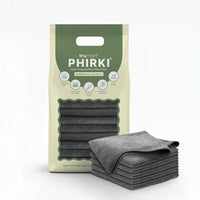 Trumart Phirki multi-purpose microfiber cloth with packaging on a white background