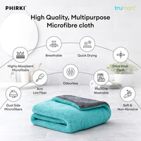 Phirki Premium 1200 GSM Microfiber Car Cleaning Cloth - trumart