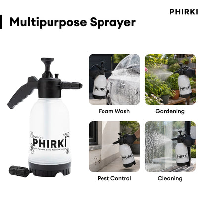 Phirki 2L Foam Sprayer for Car & Bike