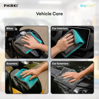 Phirki Premium 1200 GSM Microfiber Car Cleaning Cloth - trumart