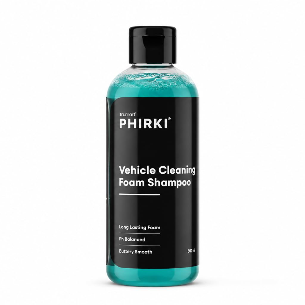 Phirki Car Wash Foam Shampoo, pH Balanced, Long Lasting Foam | 300ml