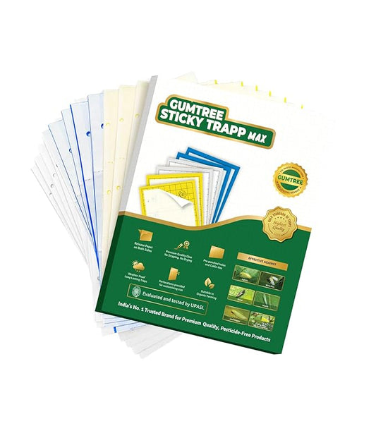 Gumtree White Sticky Traps Max Pack of 20