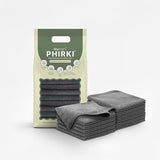 Phirki Premium Microfiber Cloths – Pack 12