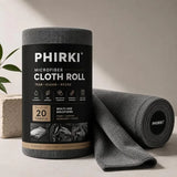 Phirki Microfiber Ultra-Absorbent 20 Pcs Cleaning Cloth Roll