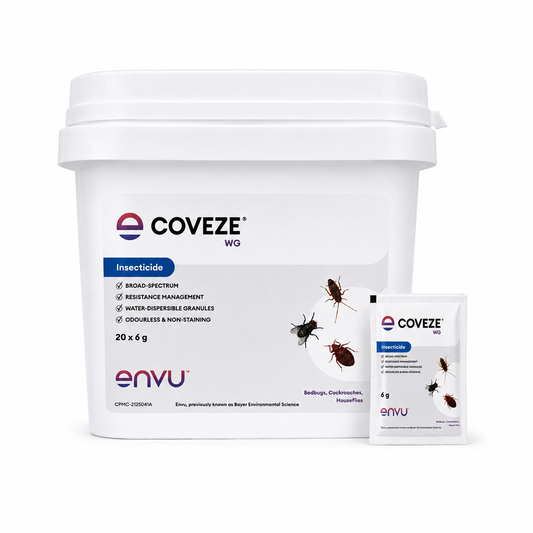 Coveze WG 6g Water Dispersible Granules for Bed Bug, Cockroach and House Fly Control