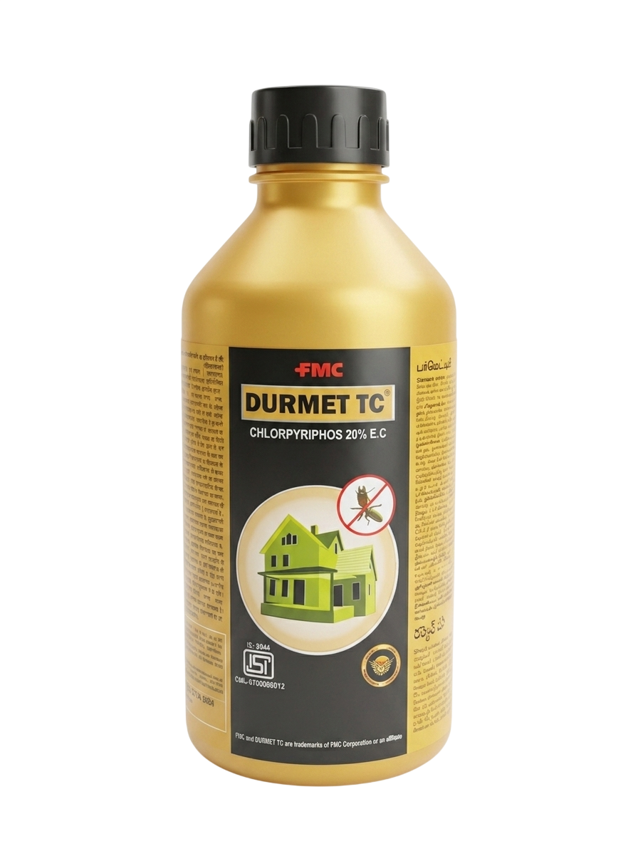 Durmet TC Termite Control & Repellent Liquid for Pre & Post Construction