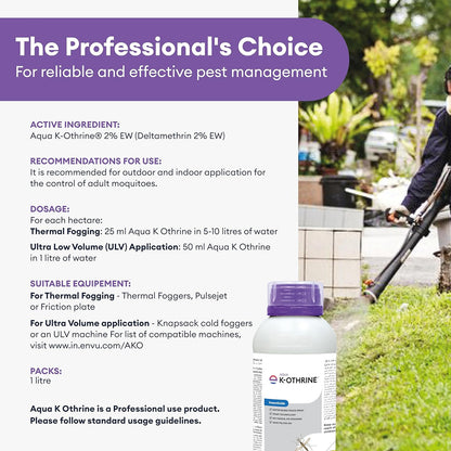 Envu Aqua K-Othrine | Water-based Mosquito Fogging