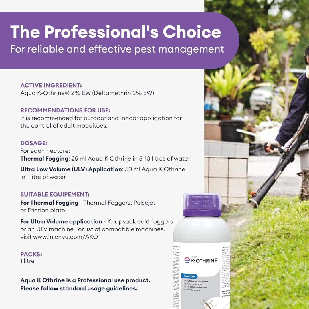 Envu Aqua K-Othrine Water-based Mosquito Fogging