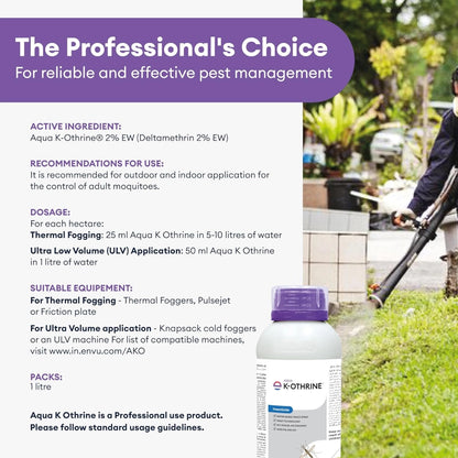 Envu Aqua K-Othrine Water-based Mosquito Fogging