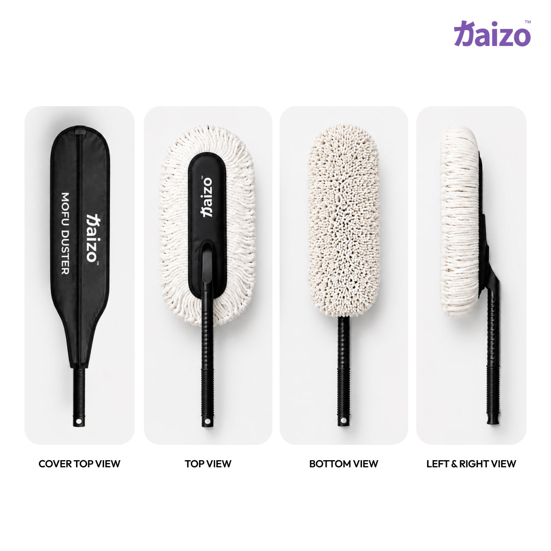 Kaizo MOFU - Car Duster - Lint-Free & Scratch-Free Car Cleaner Brush