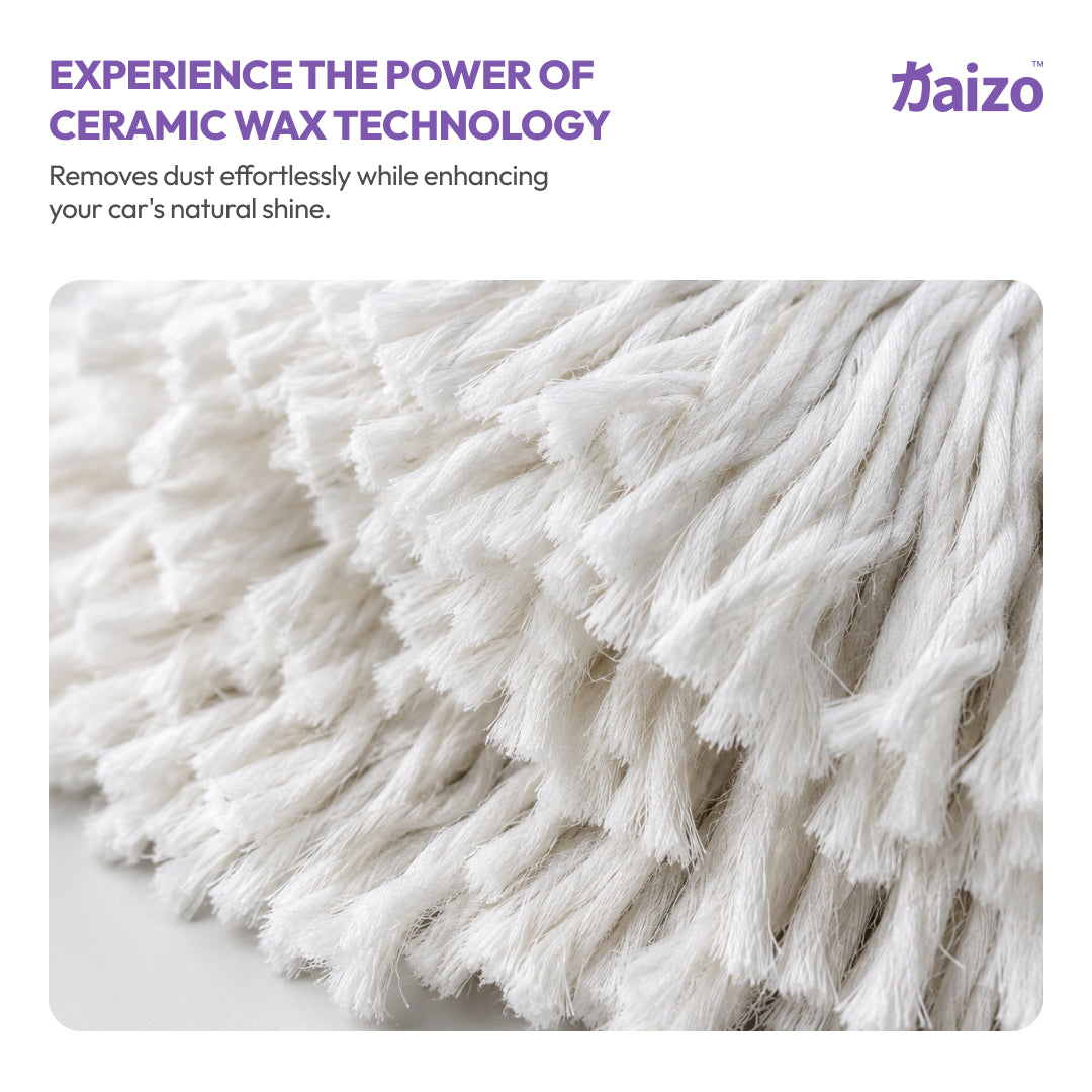 Kaizo MOFU - Car Duster - Lint-Free & Scratch-Free Car Cleaner Brush