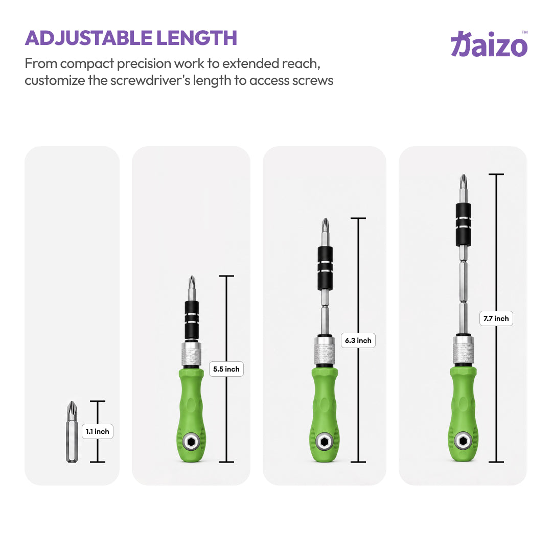 Kaizo NEJI - Mini Toolkit | Precision Multi-Bit Repair Tool Kit