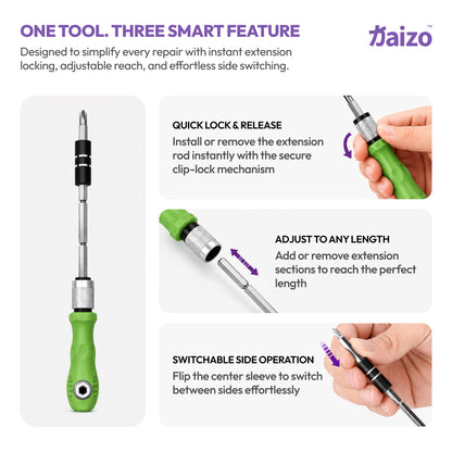 Kaizo NEJI - Mini Toolkit | Precision Multi-Bit Repair Tool Kit