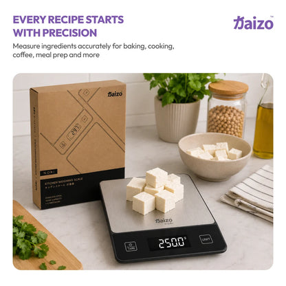 Kaizo NORI - Weightwise Kitchen Weighing Scale | Precision for Perfect Portions