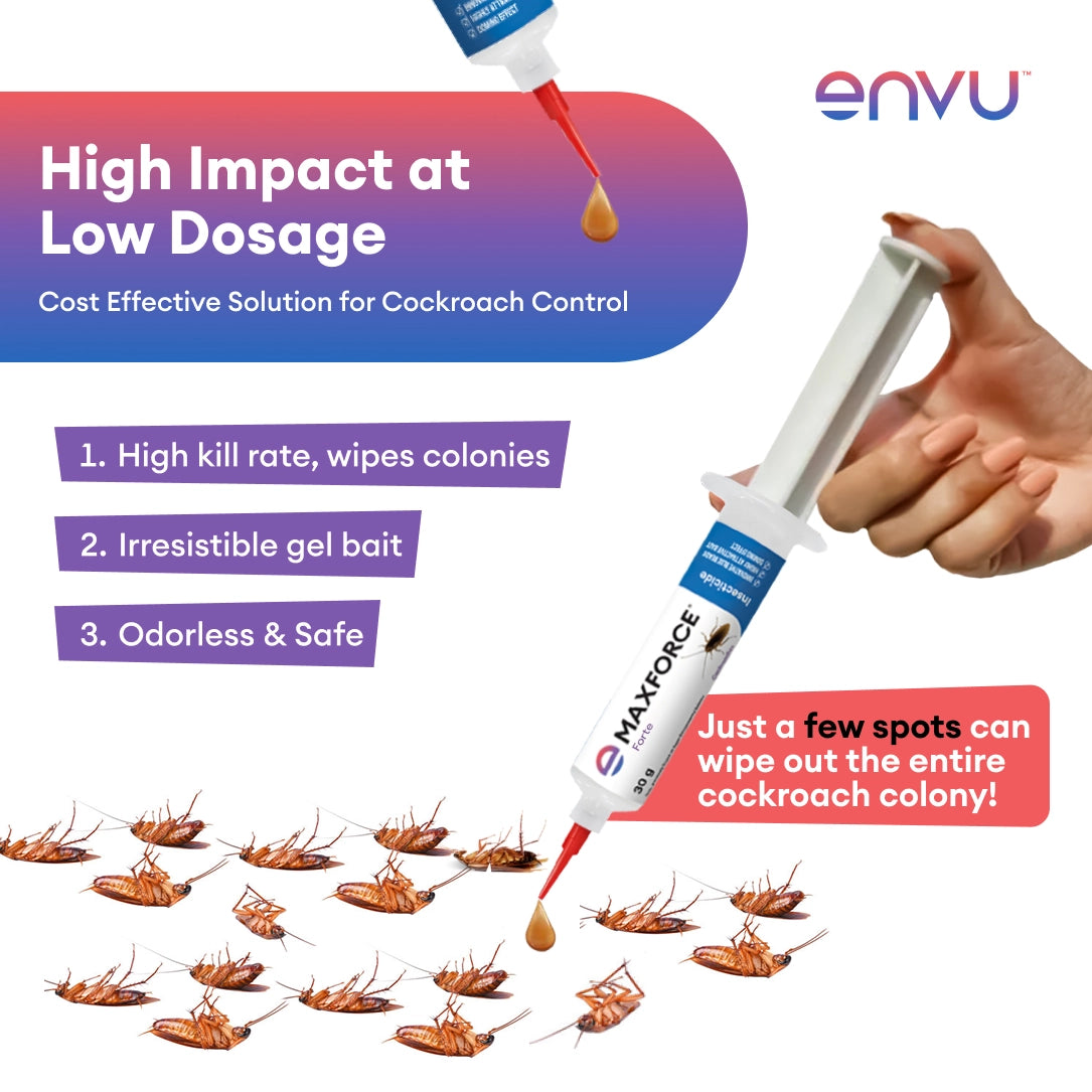 Envu Maxforce Forte Cockroach Killer Gel - 30g