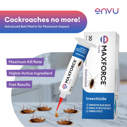 Envu Maxforce Forte Cockroach Killer Gel - 30g