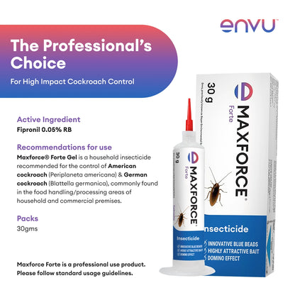 Envu Maxforce Forte Cockroach Killer Gel - 30g