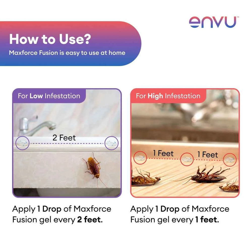 Envu Maxforce Fusion Anti Cockroach Gel – 30g