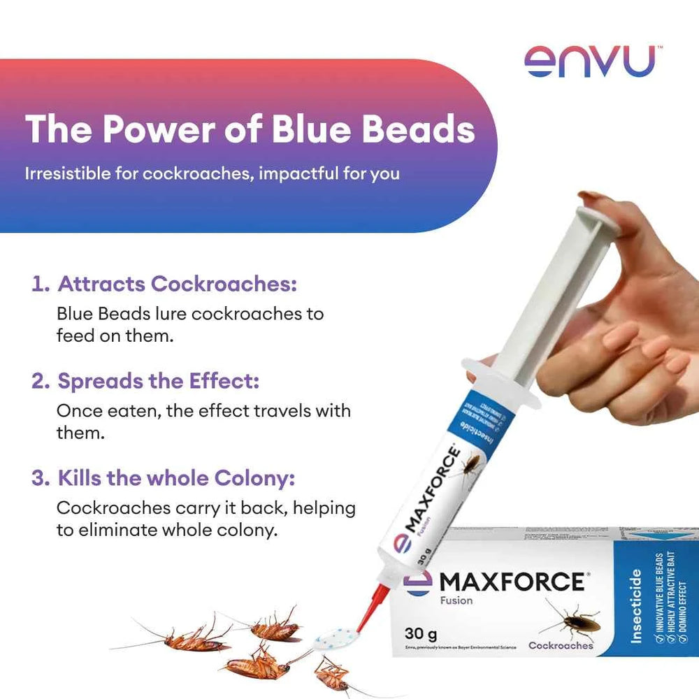 Envu Maxforce Fusion Anti Cockroach Gel – 30g