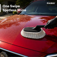 Phirki Car Duster - Lint-Free & Scratch-Free Car Cleaner Brush with Long Handle