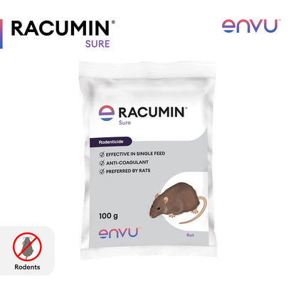 Racumin Sure Rodent Control Wax Blocks – 100g (Pack of 5)
