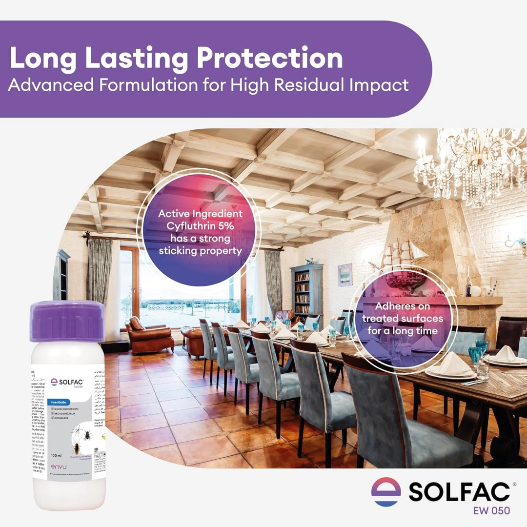 Envu Solfac EW Mosquito & Pest Control Liquid